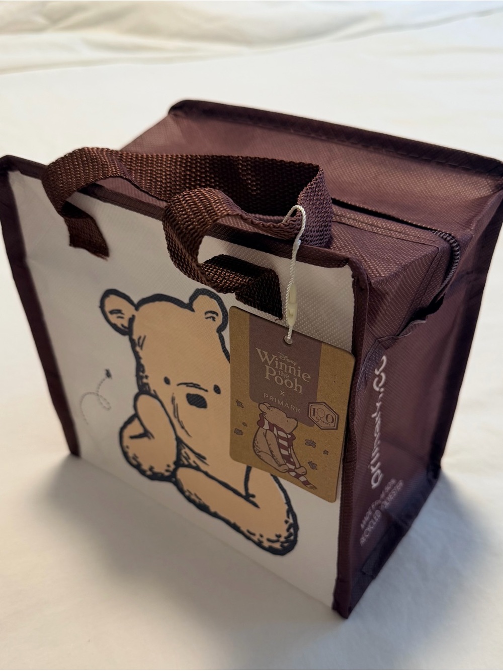Primark x Winnie the Pooh Small Reusable Zippered Bag